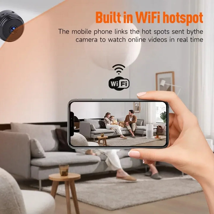 1080P A9 Mini Wifi Camera Magnetic Network Security IP Camera Night Vision Wifi Wireless Portable Infrared Video Voice Record